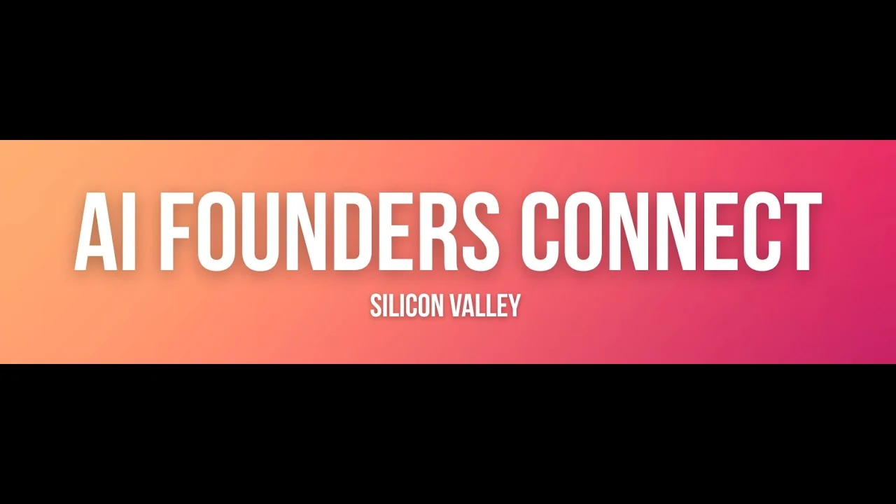 AI Founders Connect event video title card.